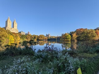 Central Park in Fall, New York, NY - October 2022