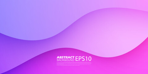 purple violet pink abstract background with wave liquid style backdrop bright colorful fresh creative backdrop.Eps10 vector