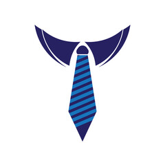 logo tie symbol icon vector design