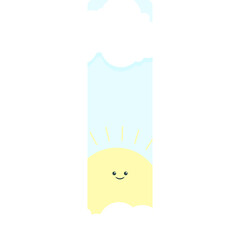 Bookmark Sky Illustration (10)