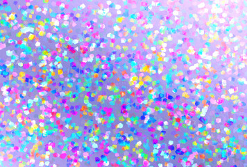 背景素材_ホログラム_青