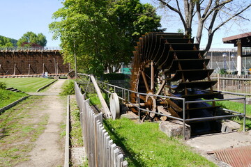 Mühlenrad im Salinental von Bad Kreuznach