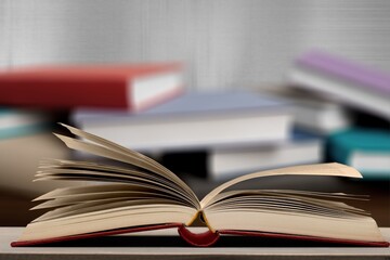 Set of old Books for reading in room