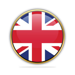 Button Flag Design Template United Kingdom
