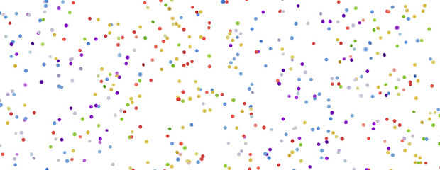 Multicolor confetti abstract background with a lot of falling pieces