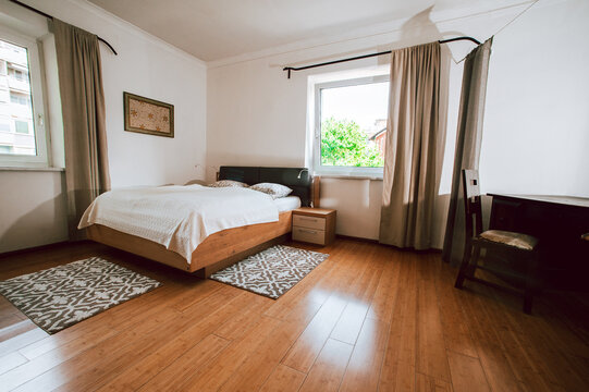 Schlafzimmer in einem AirBnB Zimmer mit gem&uuml;tlicher und famili&auml;rer Athmosph&auml;re