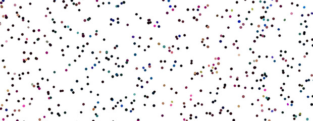 Obraz premium confettis falling 3d render illustration