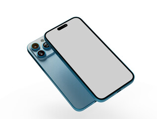 phone 3d illustration mockup smartphone 3d