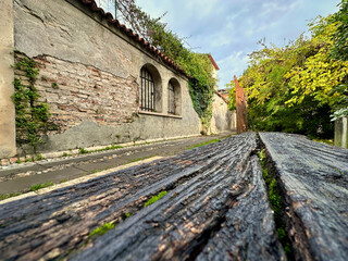 Fototapeta na wymiar Passeggiando ed ammirando la città di Portogruaro - Italia
