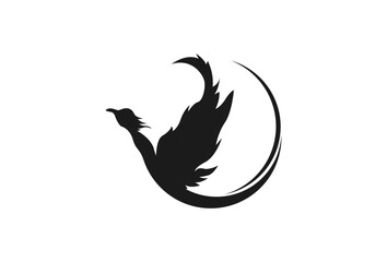 Illustration Vector graphic of phoenix. fit for Animal Wildlife Logo Design etc.