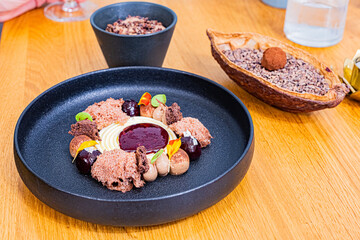 Le chocolat et cassis de Bourgogne