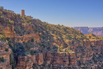 Historic Watchtower at Grand Canyon AZ