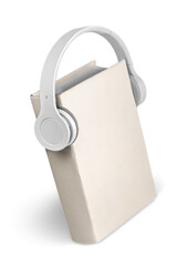 Headphones isolated headset wireless headphones books audio book audiobooks