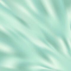 Pastel tone mint teal gradient defocused abstract photo smooth lines pantone color background
