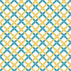 Seamless ornament in arabian style. Geometric abstract background. Colored pattern for wallpapers and backgrounds
