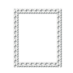 Frame, in the style of an ornament, Vector illustration eps 10, Art.	