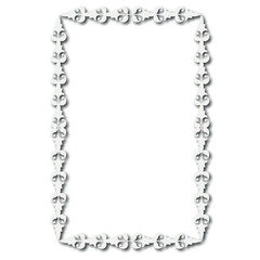 Frame, in the style of an ornament, Vector illustration eps 10, Art.	