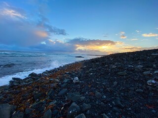 Ocean in Iceland 