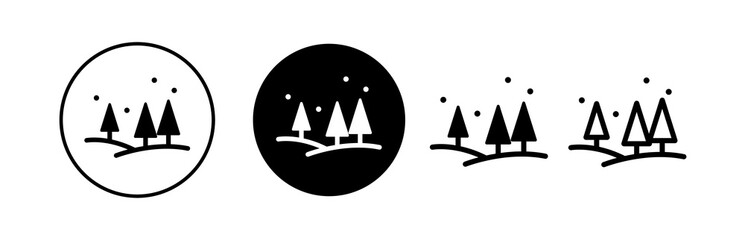 Christmas icons, Christmas icons. Vector. Winter icon set. Christmas decorations in flat design isolated on white background. 