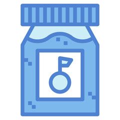 jam two tone icon style