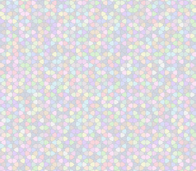 Flickering background. Shimmering background in blue and pink tints. Vector background of geometric shapes. Background in soft tones. 