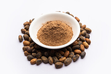 Jamalgota or Jayapala - Croton tiglium seed is an Ayurvedic medicine also known as purging croton © StockImageFactory