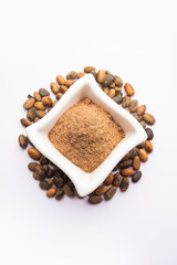 Jamalgota or Jayapala - Croton tiglium seed is an Ayurvedic medicine also known as purging croton © StockImageFactory