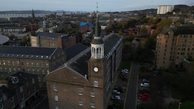 Autumn day in Dundee, Scotland