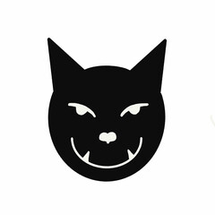 black cat, black cat's face,smile,eyes,nose,mouth,ears,animal,feline family,predators,black cat's head,cat smiles black cat face
