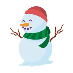 happy snowman design