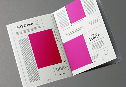 MagaSide Indesign Template A3