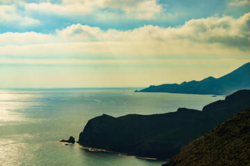 Coast view in Park Cabo de Gata, Spain