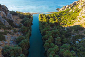 Preveli Beach, Crete, Greece