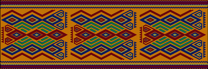 Fototapeta na wymiar Pattern, ornament, tracery, mosaic ethnic, folk, national, geometric for fabric, interior, ceramic, furniture in the Arabian style.