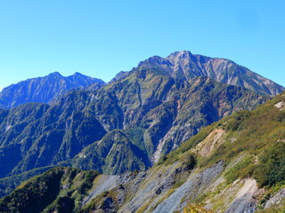 唐松岳登山