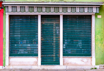old store front in italy