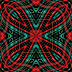 Striped Seamless Buffalo Plaid check pattern. Floral lines ornaments. Lumberjack buffalo plaid pattern vector on colorful background for fabric, textile printing, wrapping paper, clothing prints