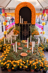 dia de muertos en el pueblo mágico de tlaquepaque jalisco méxico