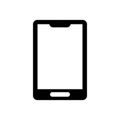 Smartphone icon logo design template vector isolated