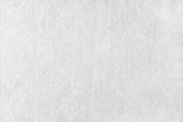 Texture background of velours white fabric. Upholstery velveteen texture fabric, corduroy furniture textile material, design interior, decor. Ridge fabric texture close up, backdrop, wallpaper. - obrazy, fototapety, plakaty