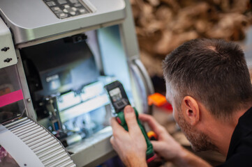 All machines nead maintains. Professional technician troubleshooting and repair the machines in the...