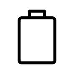 Battery icon template design PNG file