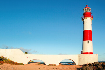 The lighthouse or Itapuã lighthouse a lighthouse in Salvador, Bahia, Brazil.
It is located on...