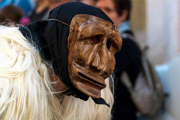 Maschere di carnevale alle Cortés Apertas, Ottana - Sardegna