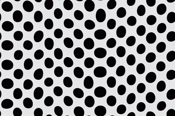 Obraz premium Seamless checker pattern with black and white