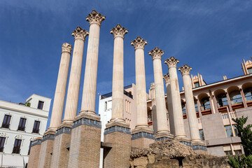 Roman temple of Cordoba, Spain