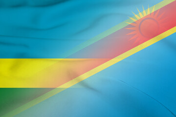 Rwanda and Democratic Republic of the Congo official flag international negotiation COG RWA