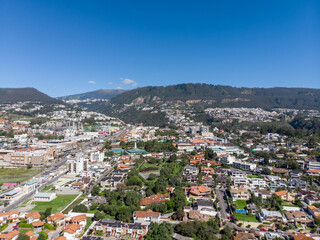 Fototapeta na wymiar Cumbayá neighborhood