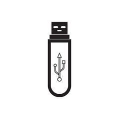 USB data transfer logo.