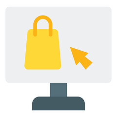 Obraz premium Online Shop Icon